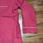 LL Bean Women Large Nightgown Pajama Night Dress Pink Sleep Gown Flannel Soft Photo 2