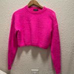 Bardot  Crop Top Fluffy knit Sweater Photo 1