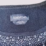 Bebe Cold Shoulder Rhinestone Dress Photo 4