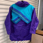 Reversible color, black purple and turquoise western 8 Jacket Size M Purple Teal Size M Photo 10