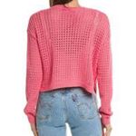 C&C California  Vibrant Coral Knit‎ Cardigan Size Medium NWT Photo 1