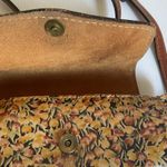 Patricia Nash Leather Floral Crossbody • Vintage Barrel Bag • Cylinder Style Photo 11