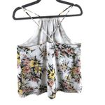 Leith Floral Racerback Tank Blouse Large Photo 1