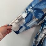 Alfred Dunner Petite Alfred Dunner 3 Piece SET Size 10 Petite Faux Blue Suede Jacket Top Pull On Pants Photo 13