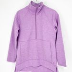 L.L.Bean FlexForward 1/2 Zip Quilted Pullover S Purple Photo 0