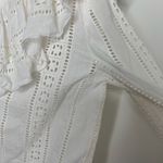 Veronica Beard Cruz Eyelet One Shoulder Top Womens Size 6 Photo 10