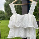 Cami NYC • The Vanessa ruffle lace tank• Size XS Photo 8