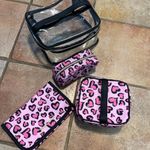 Juicy Couture  clear travel cosmetic & trio inside Photo 3