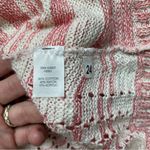 Charming Charlie Coastal Casual Open Crochet Knit Sweater Medium Photo 3