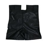 Wildfox Womens M Faux Leather Slit Hem Straight Leg Pants NEW Photo 5