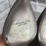 Kenneth Cole  Black Mohair Ankle Strap Pointed Stiletto Heels EUC Photo 6