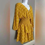 Francesca's Francesca Blue Rain Long Sleeve Women's Dress (456) Photo 2