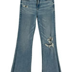American Eagle  Outfitters Flare Jeans Womens 4 Blue Next Level Stretch High Rise Photo 0