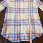 Banana Republic Womens Button Down Shirt Plaid Sz XS South Western Rodeo Soft Photo 10