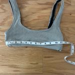 Striped Women's Bralette Black Size XS Photo 1