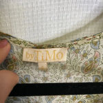 ByTimo | Sheer Floral Ruished‎ Dress Long Sleeve Small Green Photo 12