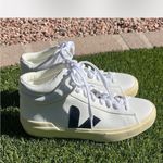 VEJA Like New -  White & Black High Top Sneakers Size 10 - Worn Twice Photo 2
