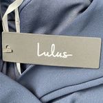 Lulus NWT Heavenly Hues Maxi Dress in Navy Blue Size Medium Photo 8