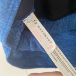 Free People  Boho Blue Halo Crossback Sports Bra Size X-Small Gently Used Photo 4