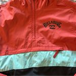 Billabong  women's oversized size small half zip windbreaker Photo 3