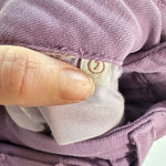 7 For All Mankind Jen 7 By Women's Purple Jeans Raw Hem Cropped Skinny Size 2 Photo 7