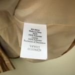 Coldwater Creek  Open Faux Suede Jacket Womens Brown Green Boho Artsy Western 6 Photo 5