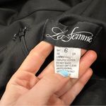 La Femme 28176 Black One Shoulder Gown 6 Photo 5