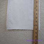 Madewell New! Tall Cali Demi-Boot Jeans in Pure White: Raw-Hem Edition, 30T Photo 6