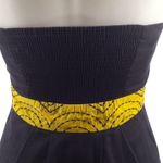 Anthropologie  Floreat Floral Embroidered Strapless Dress Photo 4