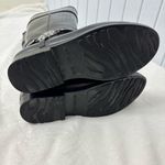 Michael Kors  Fulton Tall Rain Boots Black and brownSize 8 Photo 4