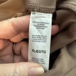 Gaiam New La Coupe OM High Rise Yoga Pant Pockets XL Taupe Photo 4