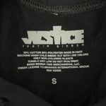 Justin Bieber  Shirt Womens Small Black Justice World Tour Cross 2022 Casual‎ Photo 6
