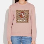 Coach Signature Kitten Crewneck Sweatshirt size XS Photo 0