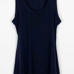 Gap Fit Breathe Open Drape Back Black Tank Top Size XS Photo 0