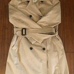 Old Navy Tan Trench Coat Photo 0