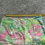Lilly Pulitzer  Green and Pink A-Line skort Photo 2