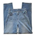 Halara Flex High-Waisted Pockets Straight Leg Washed Casual Jean Size Small Photo 0