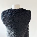 Aritzia Talula Park Slope Faux Fur Vest in Black | XXS Photo 8