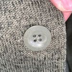 Eddie Bauer Womens Pea Coat Jacket Mid Weight Knit Button Closure Green Medium Photo 11