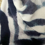 Norma Kamali X Underwire Bikini Top Blue White Chevron Strappy Outdoor Beach XXS Photo 8