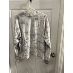 Time And Tru  Side Zip Sweatshirt Size XXL (20) Gray/White New With Tag Photo 1