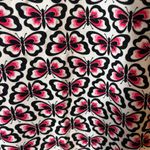 Talbots  Butterfly Print Stretch Ankle Pants Size 10‎ Photo 4