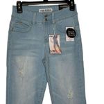 Ymi  Women Jeans WannaBettaButt High-Rise Cropped Stretch Denim Blue Sz. 3/26 NWT Photo 3