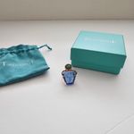 Tagliamonte Glass Medusa & Turquoise Cocktail Ring Statement Ring Medusa Head Blue Photo 3