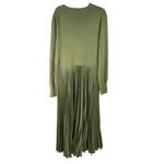 Ralph Lauren Polo  XXL Mixed Media Long Sleeve Fit & Flare Dress Midi Sweater Photo 4