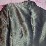 Ralph Lauren VINTAGE RALPH SILK BLEND METALLIC DRESS BLAZER WITH SHOULDER PADS 8 Photo 10