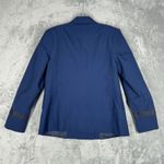 Hanover Uniform Co‎ Blazer Womens 6 Short Blue Wool Blend Military School Preppy Size 6P Photo 2
