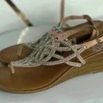 Fergalicious  Women's Charity Wedge Sandal (SH59) Photo 6