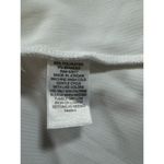 Worthington Women Top OX White Crop Cutout Twist Fitted Short Sleeve Photo 10