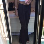 O'Neil Purple High Waisted Flare Pants  Photo 0